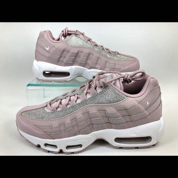 Women's Nike Air Max 95 Rose Glitter Sparkle Women's Nike Air Max 95 Rose Glitter Sparkle